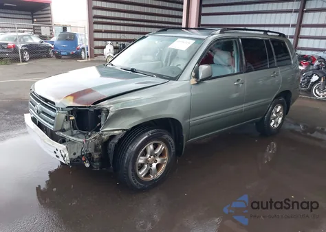 2006 Toyota Highlander Sport V6/V6 z USA, uszkodzony, nr VIN JTEGP21A760110075